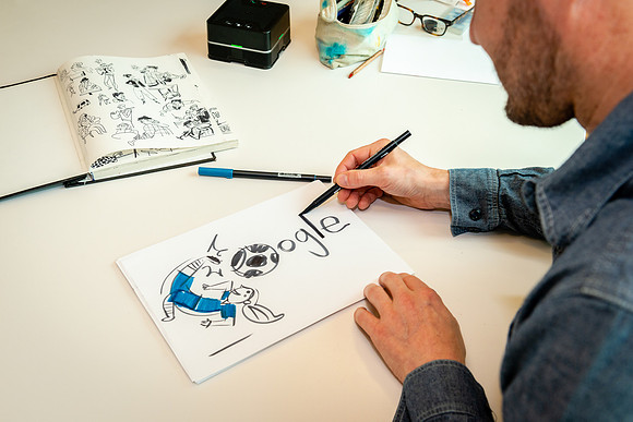 My Odd Job - Google Doodler/ Matt Cruikshank